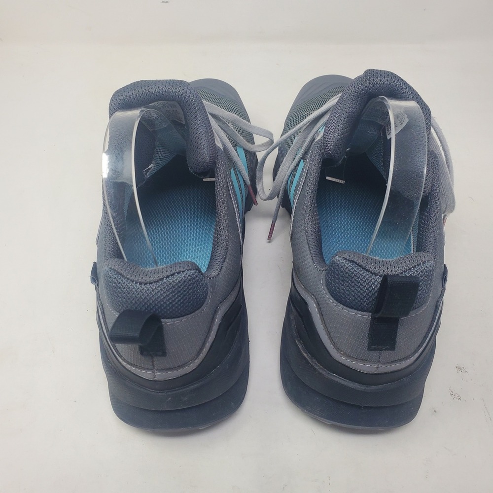 Adidas Terrex Women’s Trail Running Shoes - Gray with Aqua - Picture 7 of 13